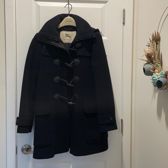 Burberry wool coat with toggles - Picture 1 of 8
